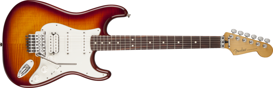 Guitarra Electrica Fender Mx Std Strat Fr Plus Top Rw Tbs, 1144710552