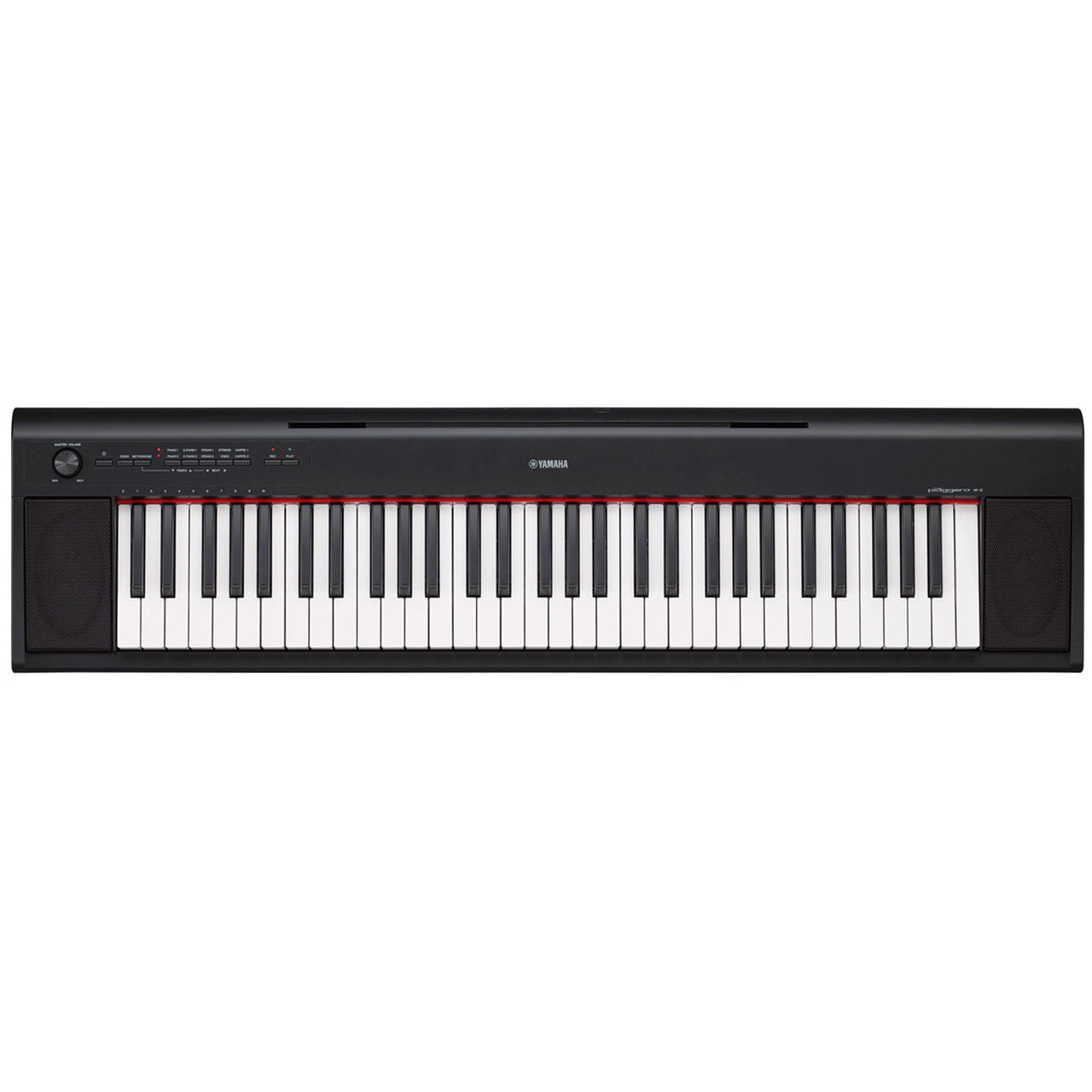 Piano Digital Yamaha Ligero Con Adaptador 61 Teclas Pa3c, Np12bspa