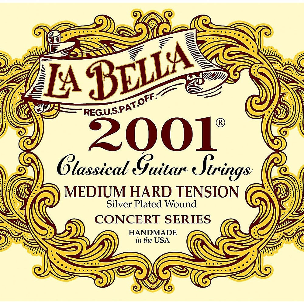 Encordadura La Bella P/Guitarra Clasica Nylon, 2001mh