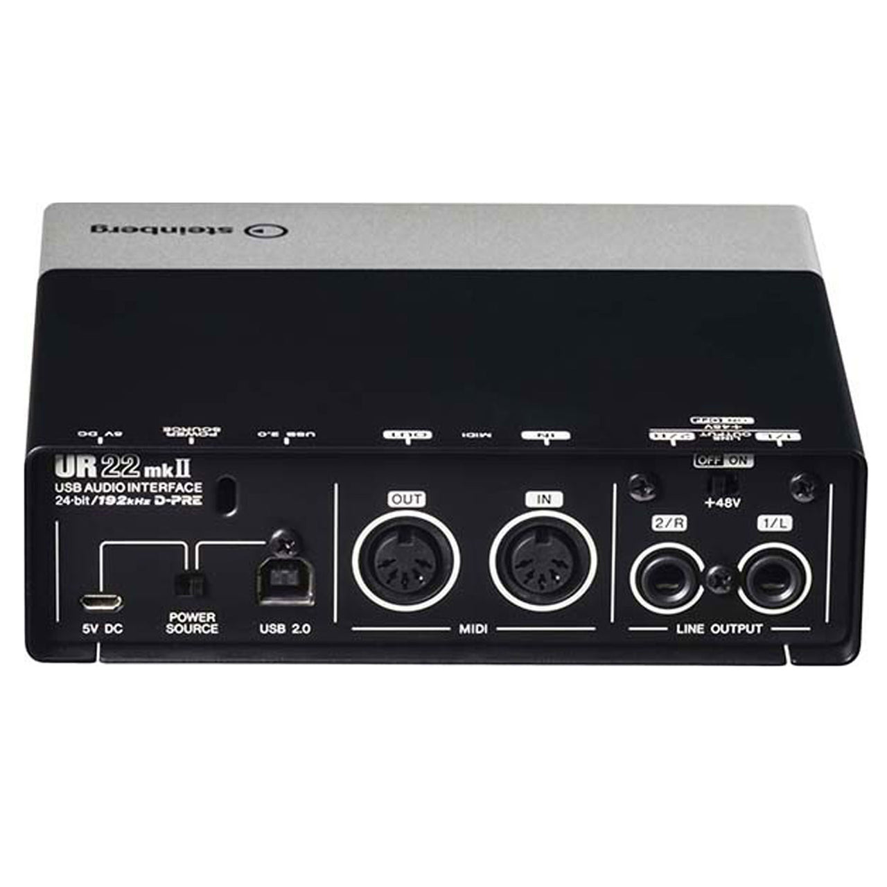 Interface Audio Steinberg Usb 2x2 I/O Midi Y Dsp, Ur22mkii
