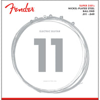 Thumbnail for Encordadura Fender Para Guitarra Eléctrica 250m .11-.49