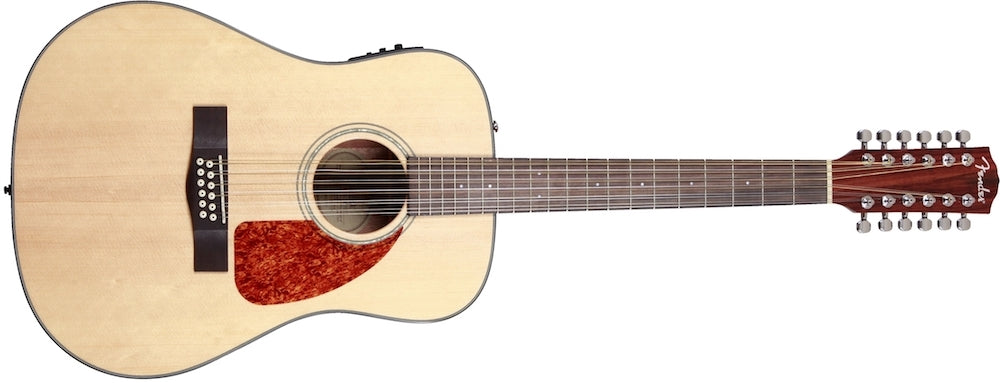Guitarra (Docerola) Electroacust. Fender 12 Cuerdas Cd-160 Se Natural, 0961522021