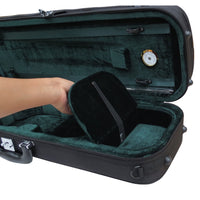 Thumbnail for Estuche K.Hoffman KHES004 Conservatorio Para Violin 4/4 Negro Interior Verde