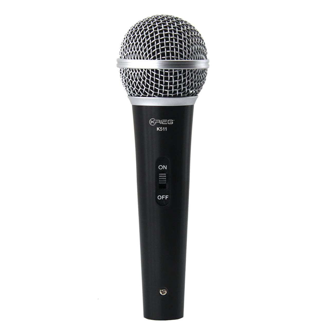 Microfono Krieg Vocal Con Cable Plata, K-511