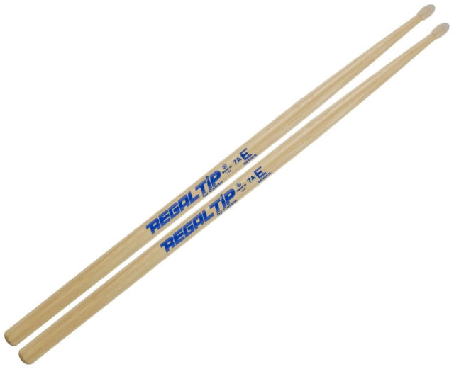 Baquetas Regal Tip 7a Punta Nylon E/Re-007e