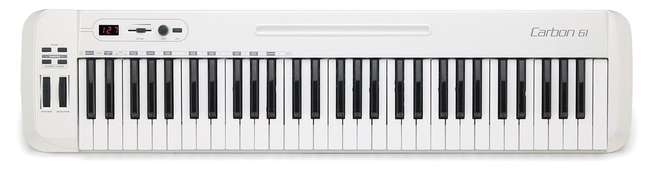 Controlador Samson Carbon 61 Midi C/Entrada P/Ipad 61 Teclas, Sakc61