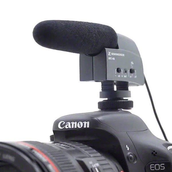 Microfono Sennheiser Direccional Tipo Cañon Para Video Camara Mke400