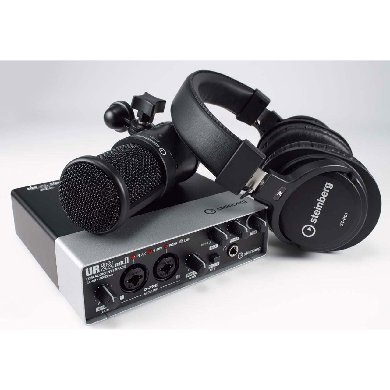 Interface Steinberg Con Microfono Y Auriculares Ur22mkiirpack