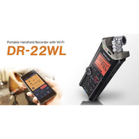 Thumbnail for Grabadora Tascam Estereo Con Tarjeta Micro Sd Y Wi-Fi Dr-22wl