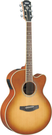 Thumbnail for Guitarra Electroacustica Yamaha 6 Cuerdas Metal Arena Quemada Cpx700iisdb