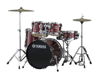 Thumbnail for Bateria Musical Yamaha Gigmaker C/Plat. Paiste Burgundy, Gmbgg063es14