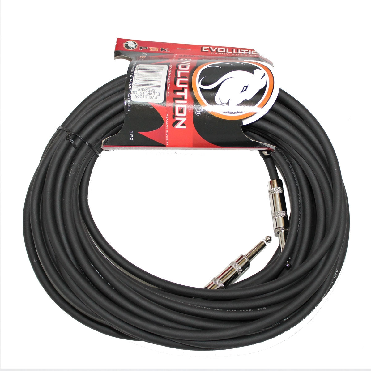 Cable Para Bafle Evolution Plug A Plug 15 Mts., E18pp-15