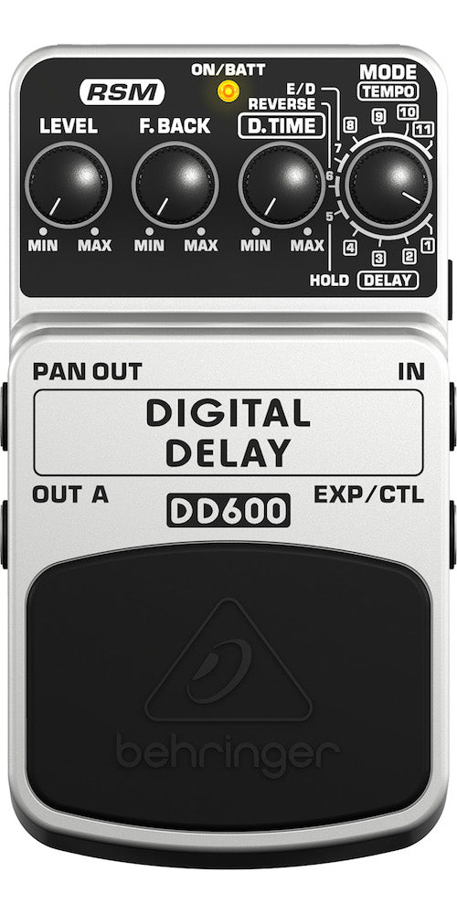 Pedal Behringer Digital Delay 11 Efect.Dd600