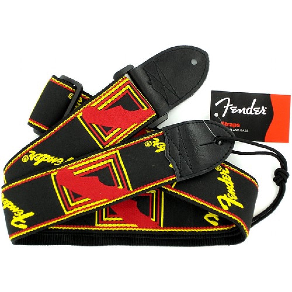 Thaly Fender Para Guitarra Blk Ylw Red Mono 0990681500