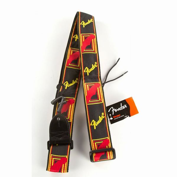 Thaly Fender Para Guitarra Blk Ylw Red Mono 0990681500