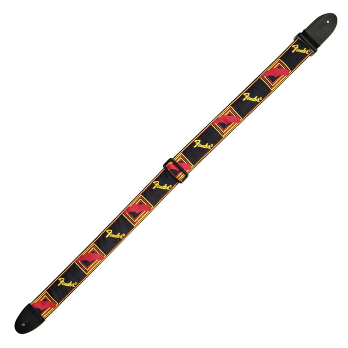 Thaly Fender Para Guitarra Blk Ylw Red Mono 0990681500