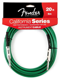 Thumbnail for Cable Fender Para Guitarra Verde 6 Mts. 0990520057