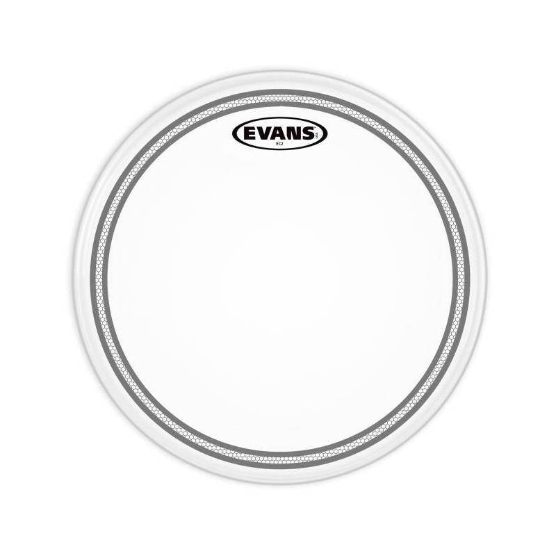 Parche Evans 12" Hidraulico Con Sordina Tt12ec2s