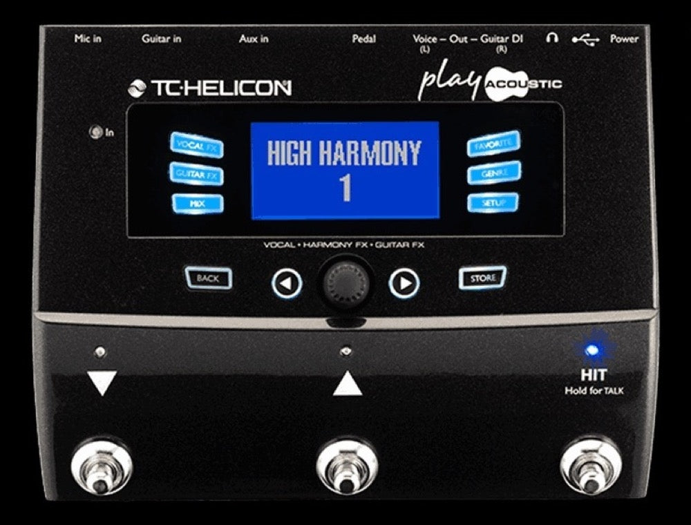 Procesador De Efectos T.C. Electronic, Play Acoustic