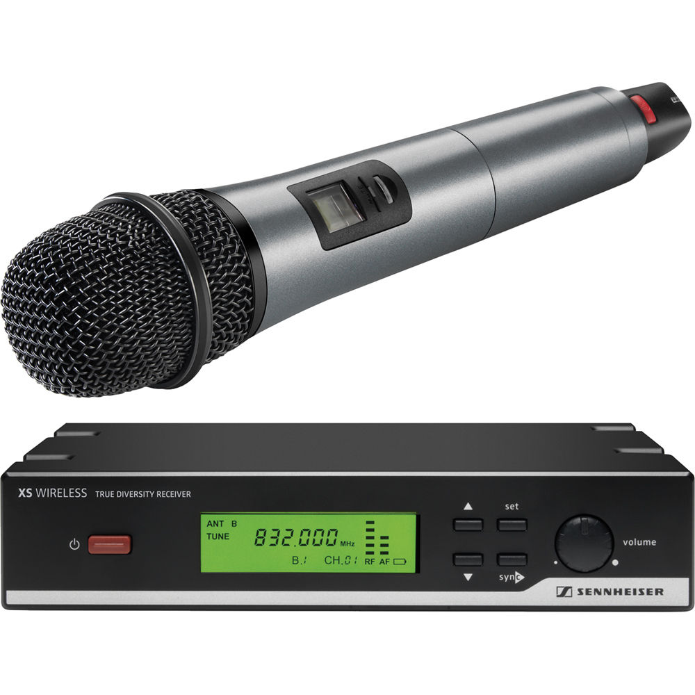 Microfono Sennheiser Inalambrico 1 De Mano Con Receptor Xsw65