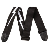 Thumbnail for Thaly Fender Para Guitarra Poly Lightning Bolt Blk/Wht, 0990613106