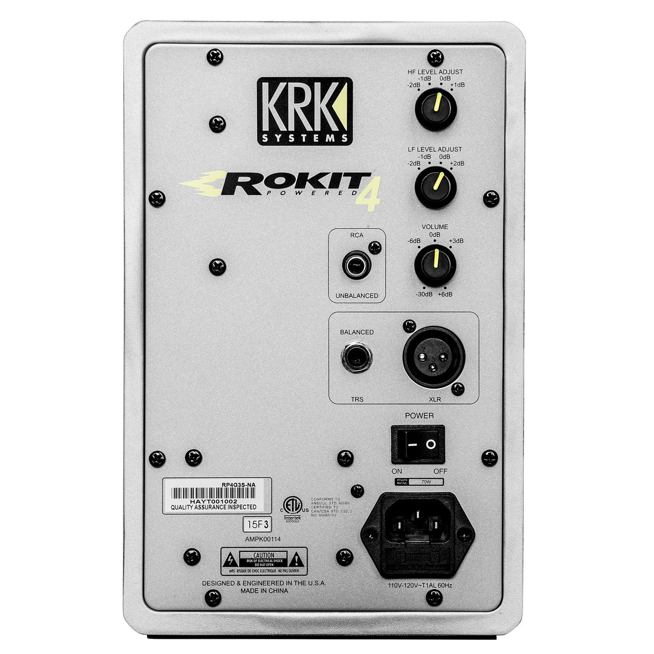 Monitor De Estudio Krk 4" Rokit 4 G3 Rp4g3s-Na