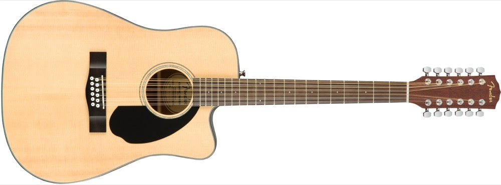 Guitarra Electroacustica Fender 12 Cdas. Cd-60sce-12 Nat, 0961707021