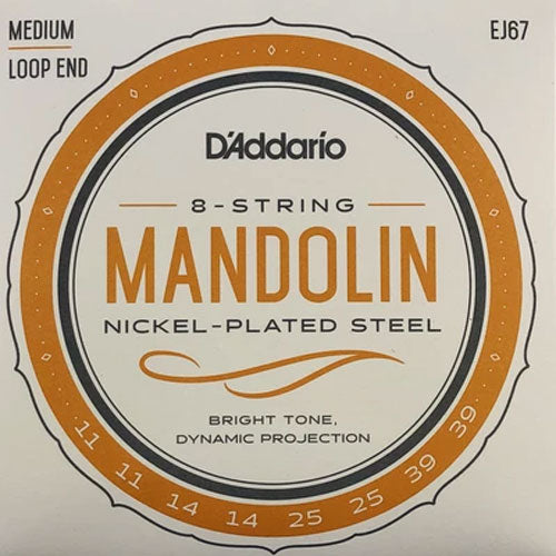 Encordadura D´addario Para Mandolina Ej-67