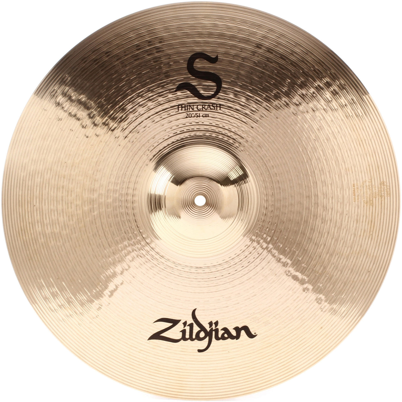 Platillo Zildjian 20” S Thin Crash S20tc