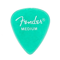 Thumbnail for Púa Fender Calclear Surf Verde Medium (12 Pzas) 0981351857
