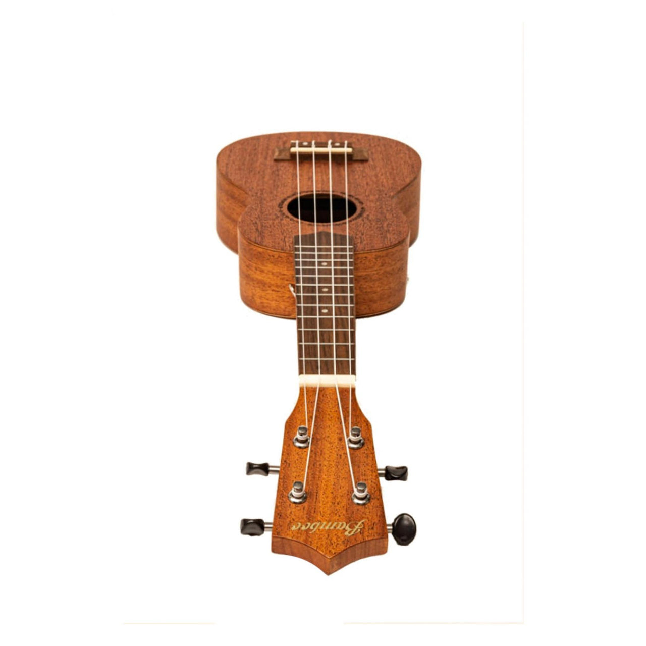 Ukulele Bamboo U-21-mahogany Soprano Con Funda