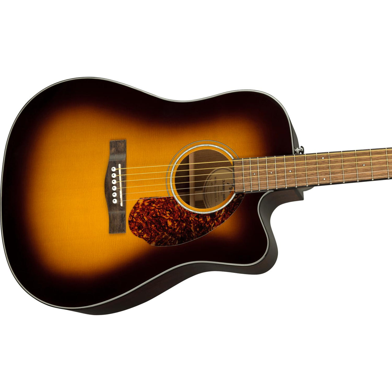Guitarra Electroacustica Fender Cd-140sce Sb Con Estuche, 0970213332