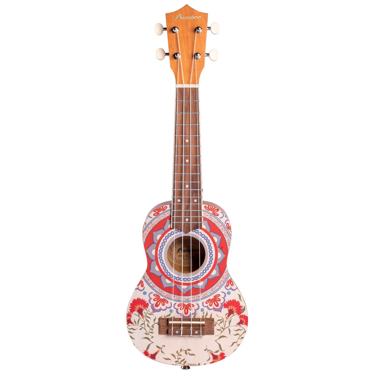 Ukelele Soprano Bamboo U-21-porto Porto Con Funda
