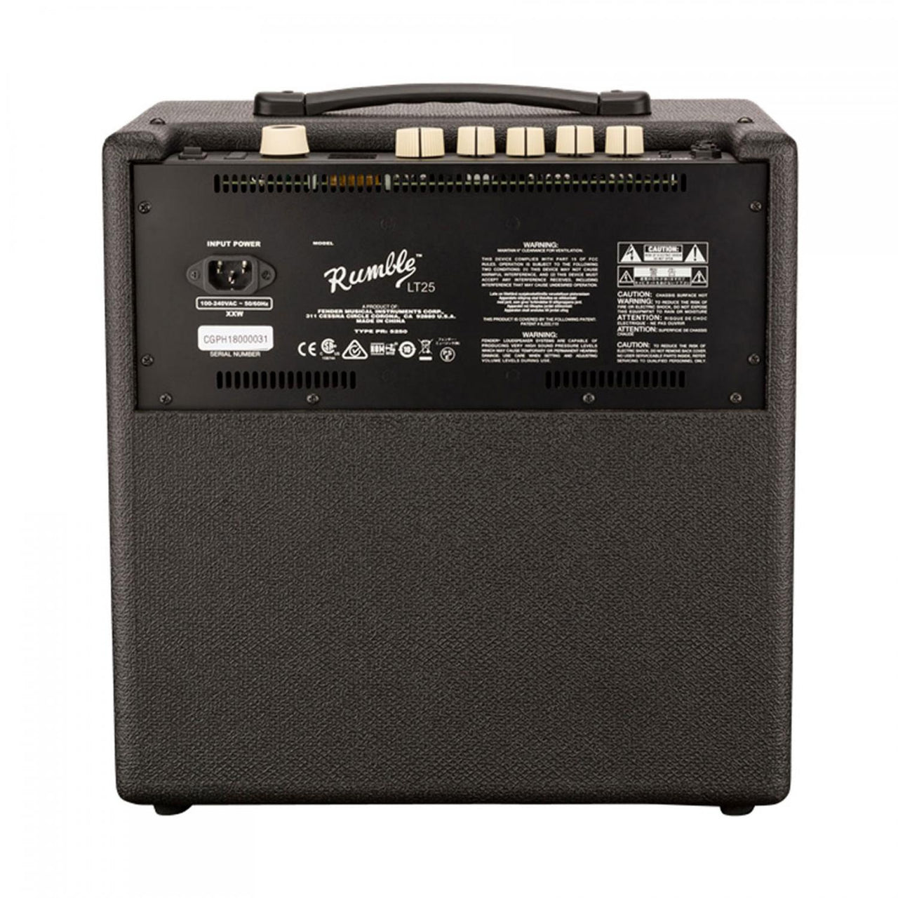 Amplificador Fender P/Bajo Rumble Lt 25 120v, 2270100000