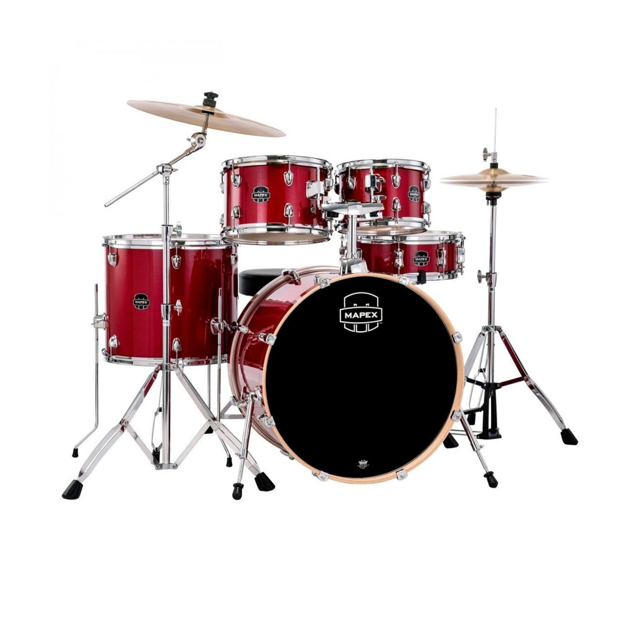 Bateria Mapex Venus Ve5294ftc-vm  5 piezas 22 Pulgadas Crimson Red