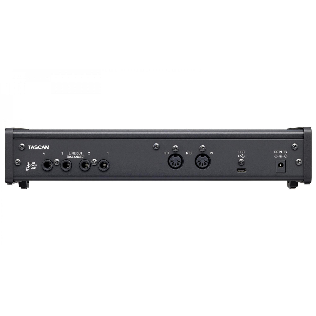 Interface Tascam De Audio Usb 4x4 Canales, Us-4x4hr