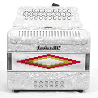 Thumbnail for Acordeon Botones Farinelli Blanco 3012 Sol, 3012w