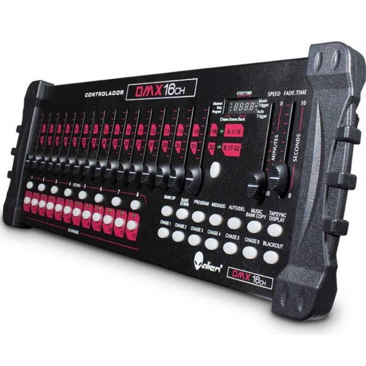 Controlador Dmx Alien De Luces 16 canales 55-360