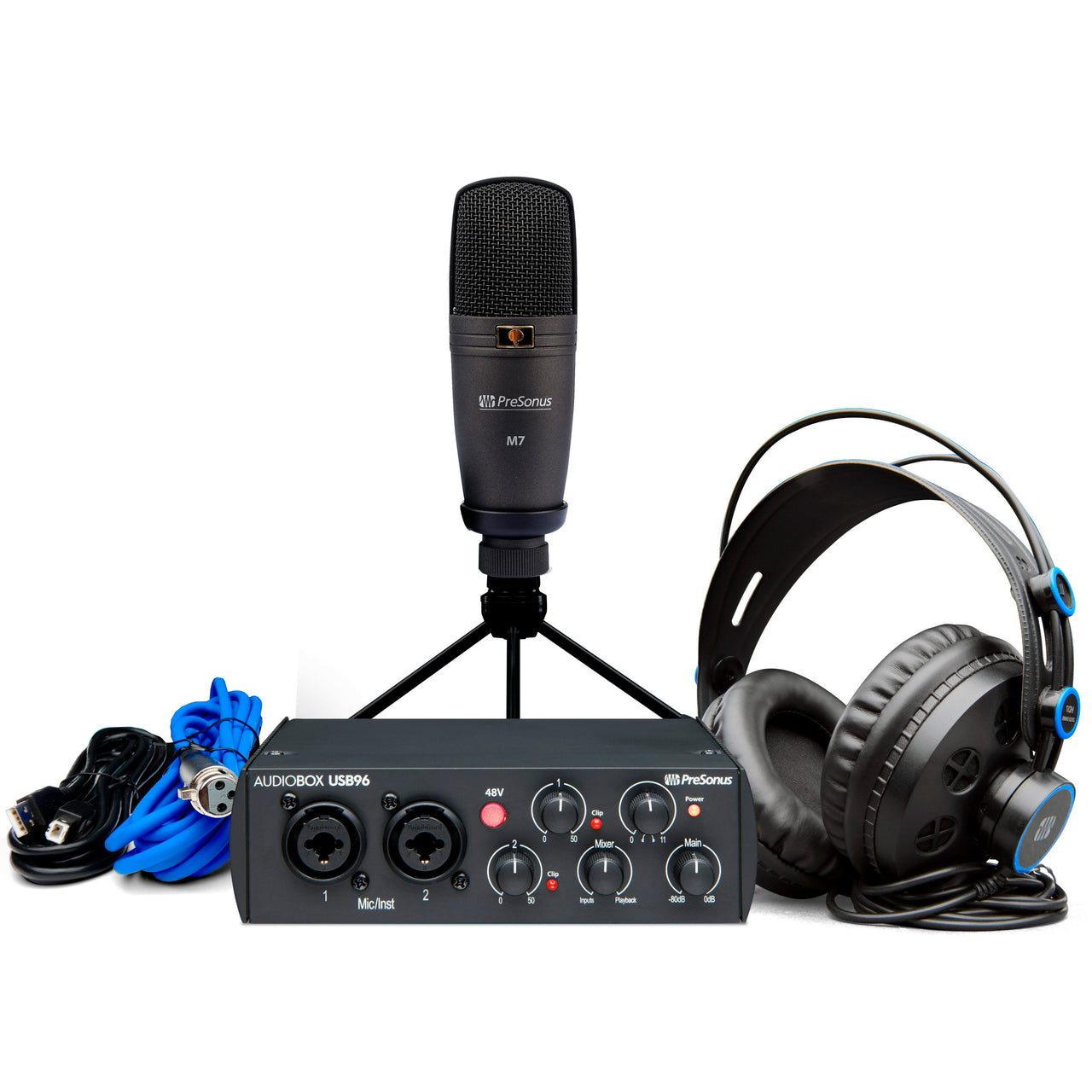 Paquete De Interfaz Presonus Audiobox Usb 96 Studio 2777700101