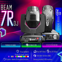 Thumbnail for Cabezas Moviles Beam 7r Dj Efecto Arcoiris Super Bright Roboticas