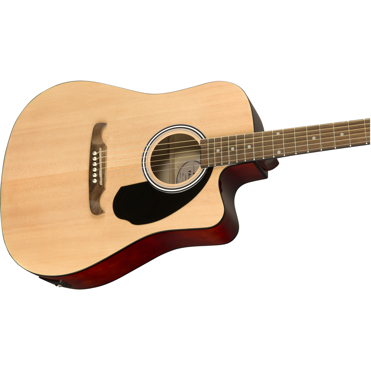 Guitarra Electroacustica Fender Fa -125ce Natural Rw, 0971113521