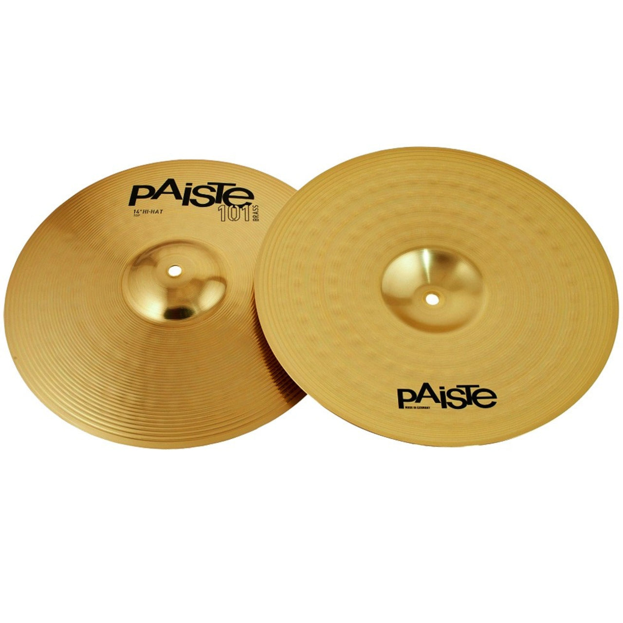 Paquete De Platillos Paiste J014es14  101 Brass Essential 14 Y 18 Pulgadas