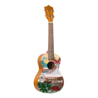 Thumbnail for Ukulele Concierto Bamboo Bu-23 California Ukelele Con Funda