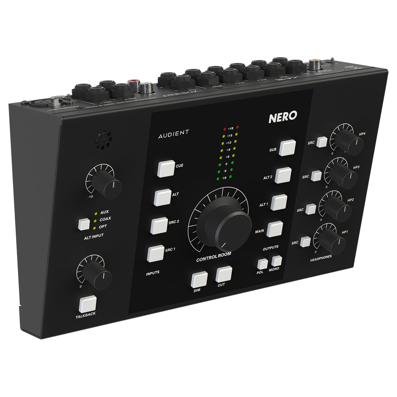 Controlador Audient Nero Precision Matched Attenuation