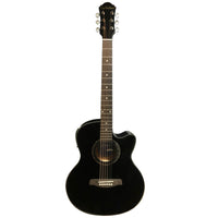 Thumbnail for Guitarra Electroacustica La Sevillana Negro, Fo-300ceq Bkl