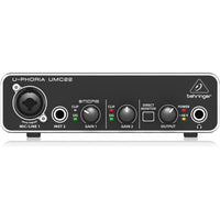 Thumbnail for Interfase Behringer 2 Canales, Umc22