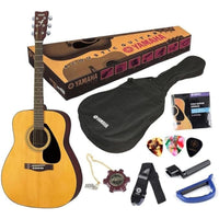 Thumbnail for Paquete Yamaha Guitarra Acústica Folk C/Funda Thaly Y Afinador F310p