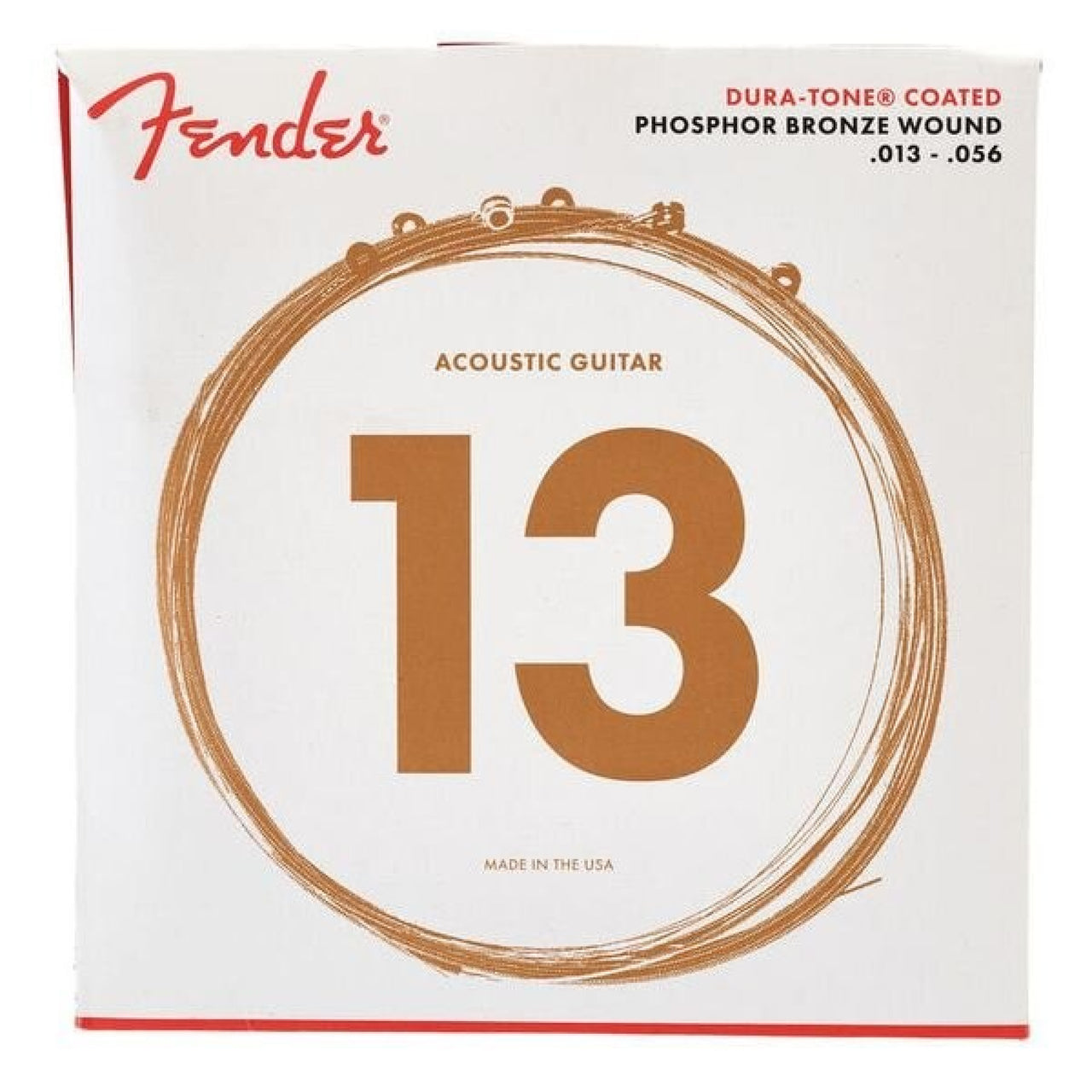 encordadura fender duratone 860m ctd phosphor bronze 13-56,0730860408
