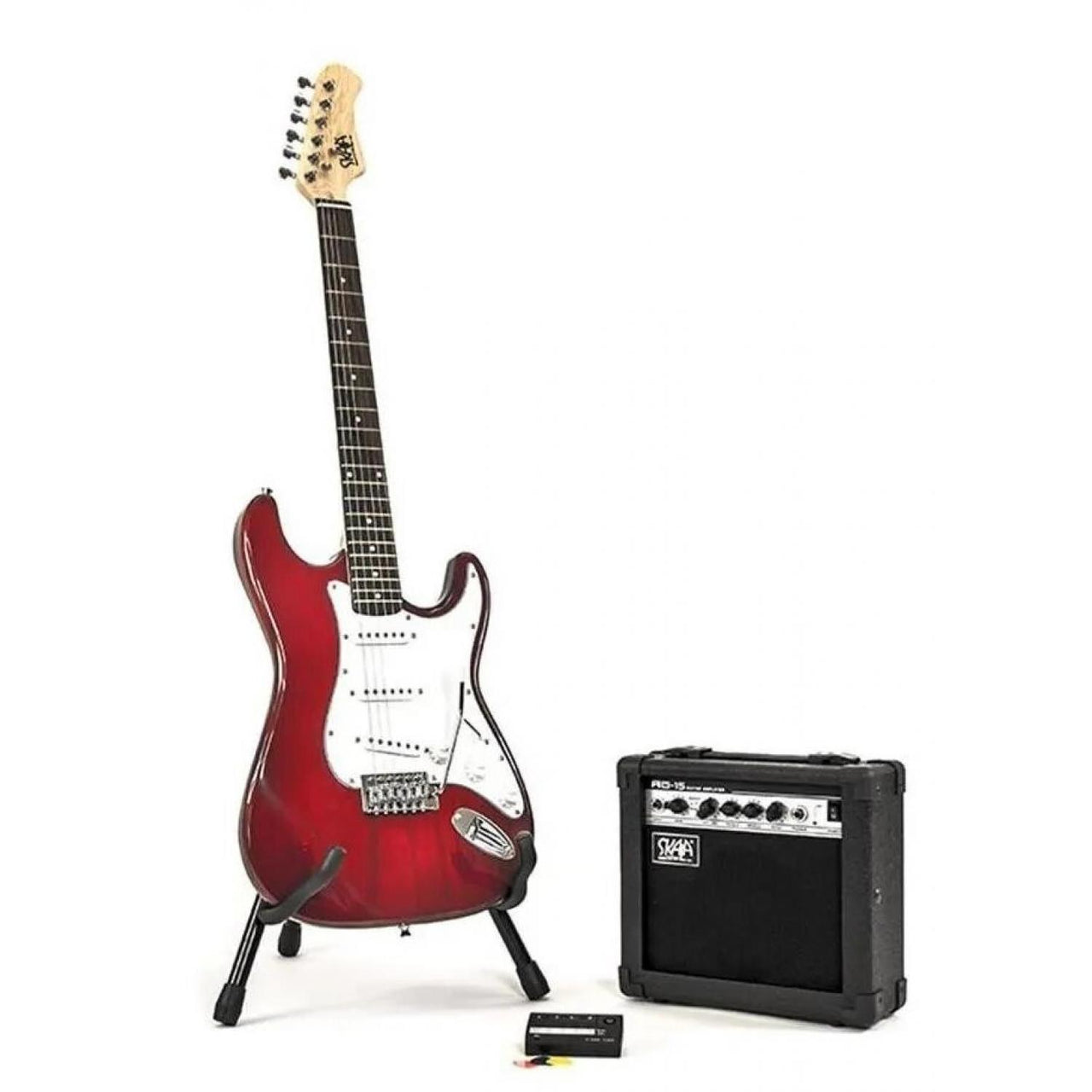Guitarra Electrica Skala Rock Generat Red Alien Paquete Stratocaster