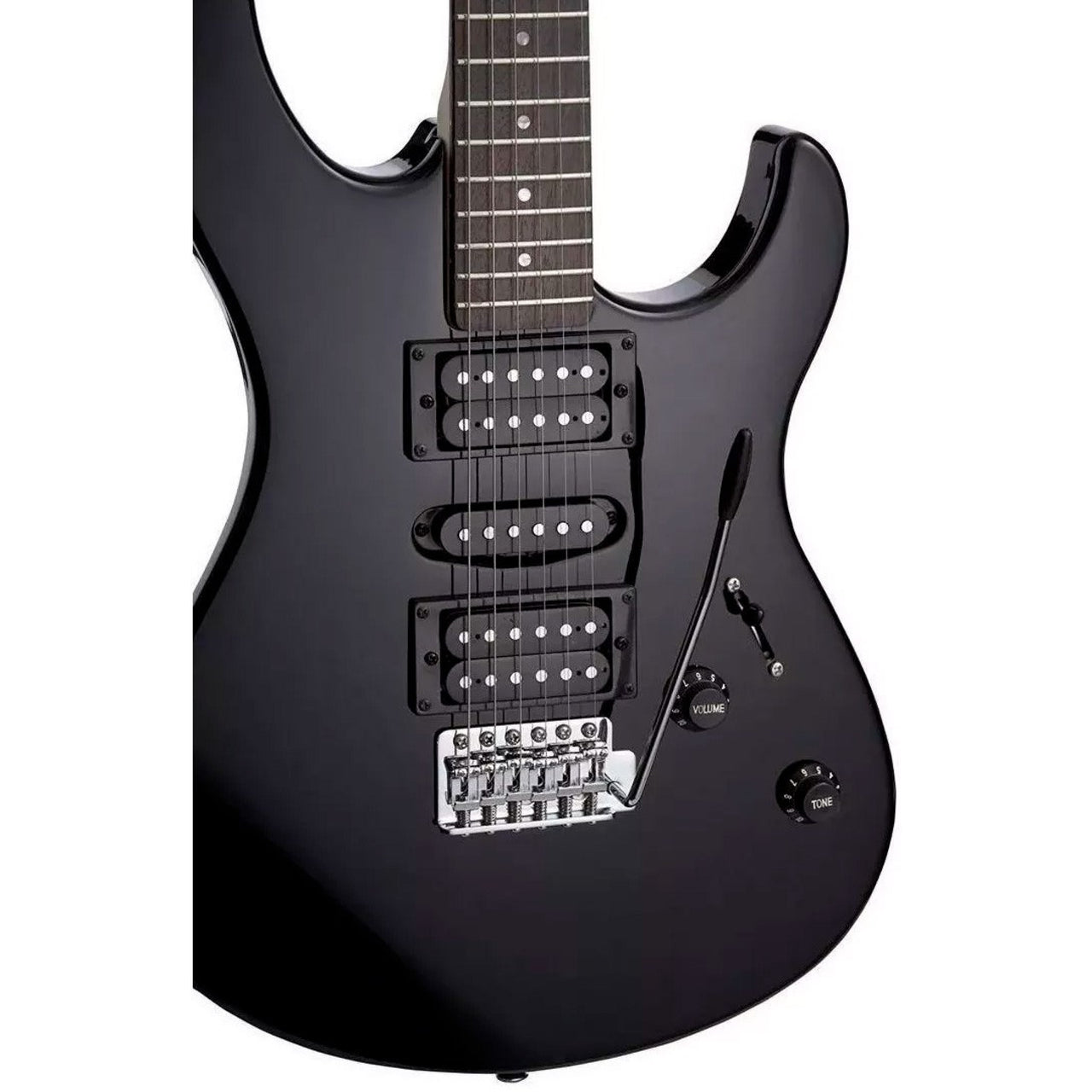 Paquete De Guitarra Electrica Yamaha Negra Erg121gpii bl